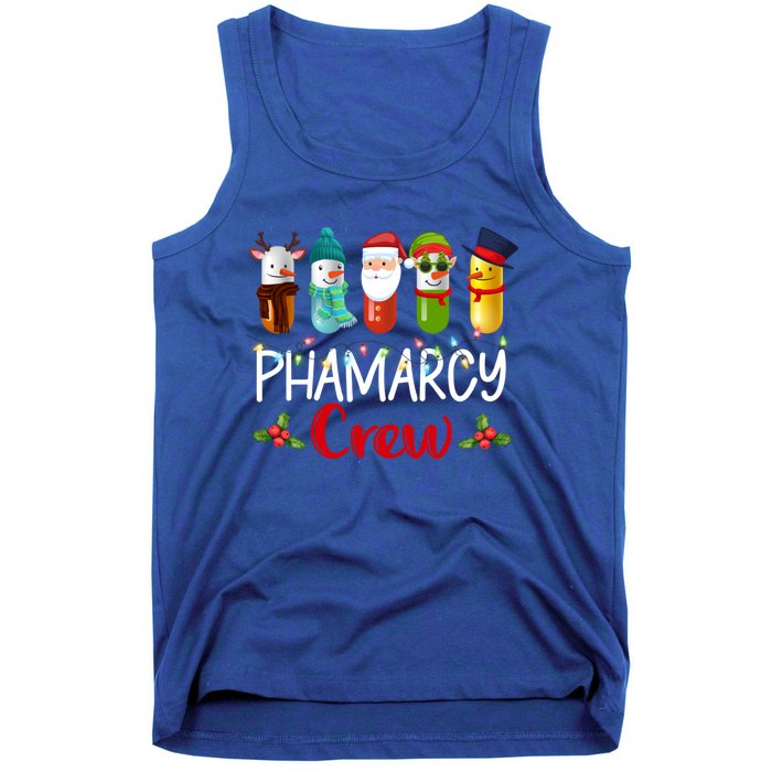 Pharmacy Crew Santa Reindeer Pharmacist Technician Christmas Meaningful Gift Tank Top