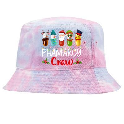 Pharmacy Crew Santa Reindeer Pharmacist Technician Christmas Meaningful Gift Tie-Dyed Bucket Hat