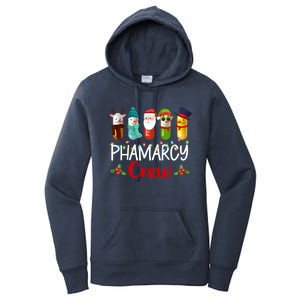 Pharmacy Crew Santa Reindeer Pharmacist Technician Christmas Meaningful Gift Women's Pullover Hoodie