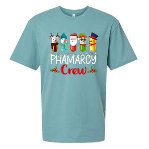 Pharmacy Crew Santa Reindeer Pharmacist Technician Christmas Meaningful Gift Sueded Cloud Jersey T-Shirt