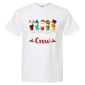 Pharmacy Crew Santa Reindeer Pharmacist Technician Christmas Meaningful Gift Garment-Dyed Heavyweight T-Shirt