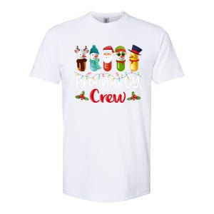 Pharmacy Crew Santa Reindeer Pharmacist Technician Christmas Meaningful Gift Softstyle CVC T-Shirt