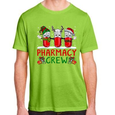 Pharmacy Crew Santa Xmas Pharmacy Tech Christmas Pajama Gift Adult ChromaSoft Performance T-Shirt