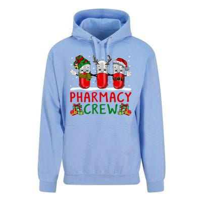 Pharmacy Crew Santa Xmas Pharmacy Tech Christmas Pajama Gift Unisex Surf Hoodie