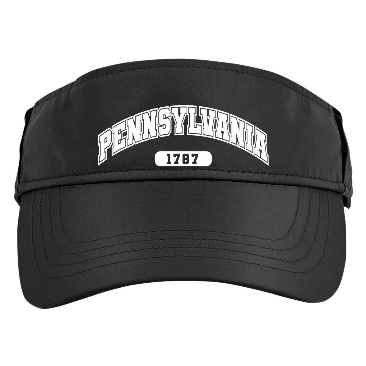 Pennsylvania Collegiate Style 1787 Adult Drive Performance Visor