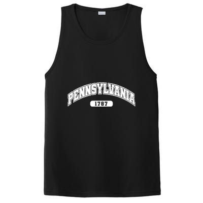 Pennsylvania Collegiate Style 1787 PosiCharge Competitor Tank