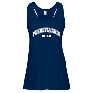 Pennsylvania Collegiate Style 1787 Ladies Essential Flowy Tank