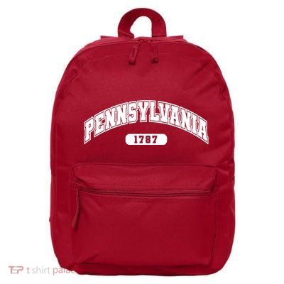 Pennsylvania Collegiate Style 1787 16 in Basic Backpack