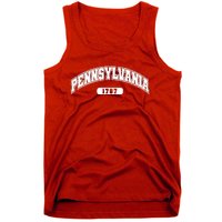 Pennsylvania Collegiate Style 1787 Tank Top