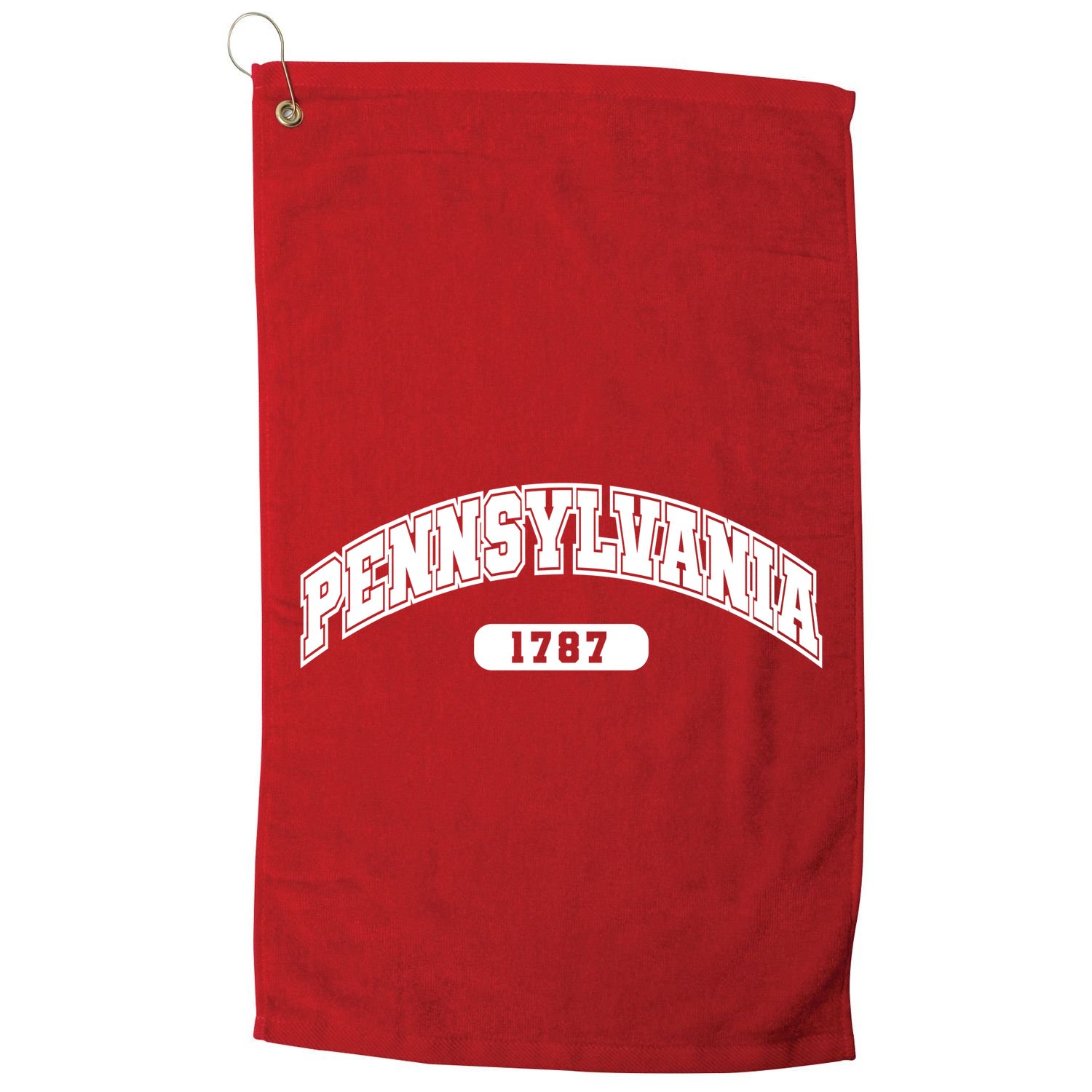 Pennsylvania Collegiate Style 1787 Golf Towel
