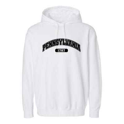 Pennsylvania Collegiate Style 1787 Garment-Dyed Fleece Hoodie