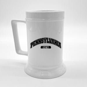 Pennsylvania Collegiate Style 1787 Beer Stein