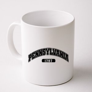 Pennsylvania Collegiate Style 1787 Coffee Mug