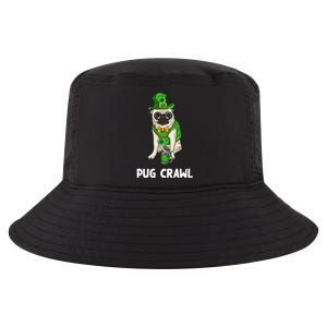 Pug Crawl St Patrick's Day Ing Bar Bartender Funny Cool Gift Cool Comfort Performance Bucket Hat