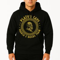 Platos Cave Search And Rescue Teams Funny Philosophy Hoodie