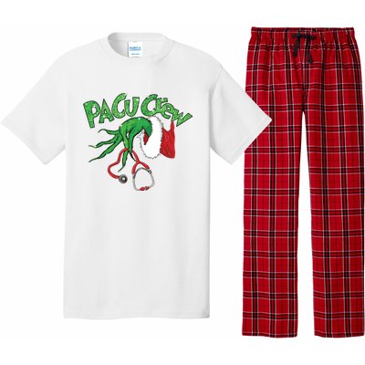 Pacu Crew Stethoscope Christmas Xmas Nurse Nursing Pajamas Pajama Set