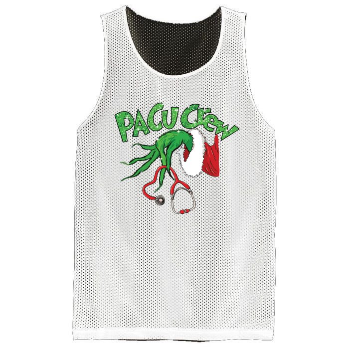 Pacu Crew Stethoscope Christmas Xmas Nurse Nursing Pajamas Mesh Reversible Basketball Jersey Tank