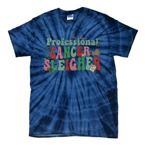 Professional Cancer Sleigher Christmas Holiday Season Tie-Dye T-Shirt