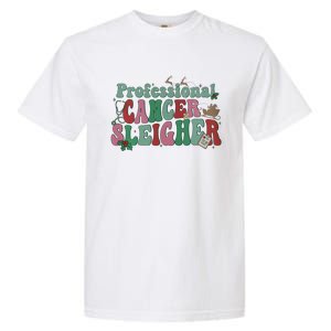 Professional Cancer Sleigher Christmas Holiday Season Garment-Dyed Heavyweight T-Shirt