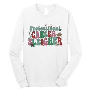 Professional Cancer Sleigher Christmas Holiday Season Long Sleeve Shirt