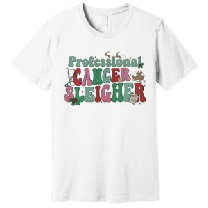 Professional Cancer Sleigher Christmas Holiday Season Premium T-Shirt