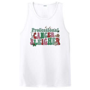 Professional Cancer Sleigher Christmas Holiday Season PosiCharge Competitor Tank