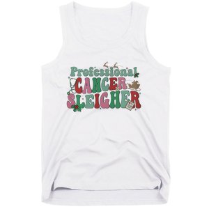 Professional Cancer Sleigher Christmas Holiday Season Tank Top