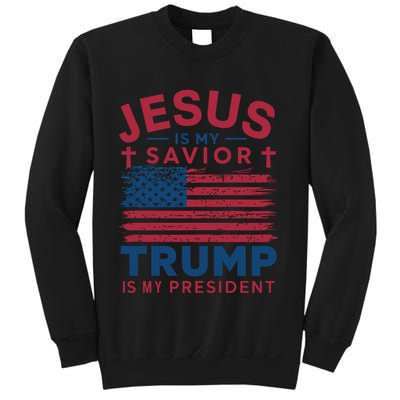 Patriotic Christian Support Graphic Sweatshirt