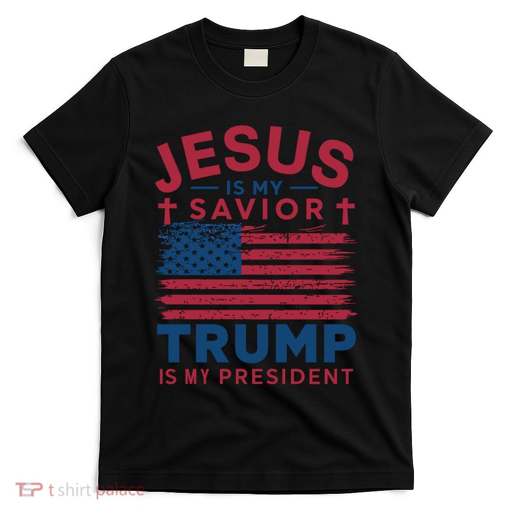 Patriotic Christian Support Graphic T-Shirt