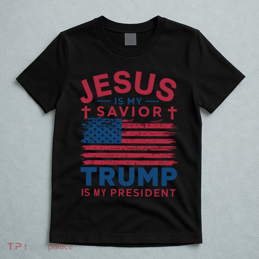Patriotic Christian Support Graphic T-Shirt