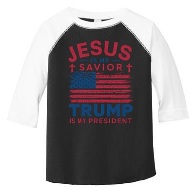 Patriotic Christian Support Graphic Toddler Fine Jersey T-Shirt