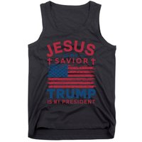 Patriotic Christian Support Graphic Tank Top