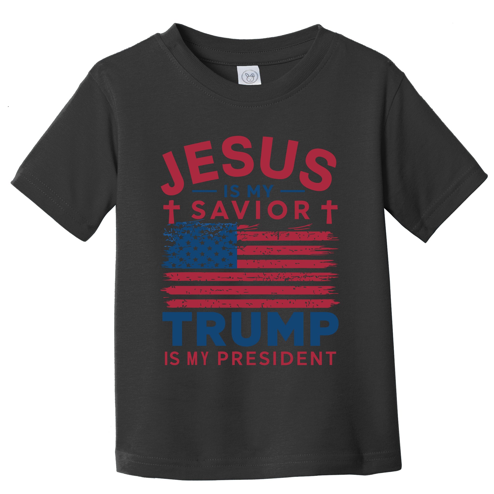 Patriotic Christian Support Graphic Toddler T-Shirt