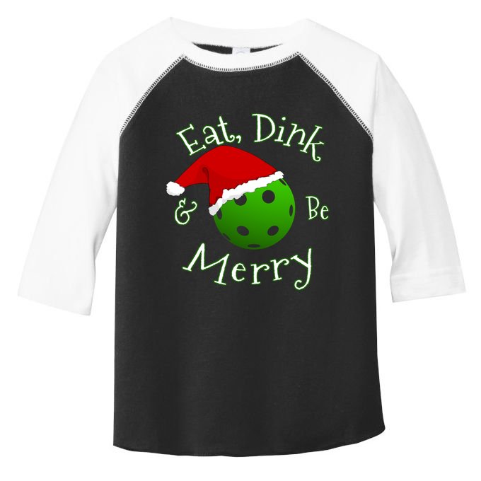 Pickleball Christmas Saying Gift Toddler Fine Jersey T-Shirt