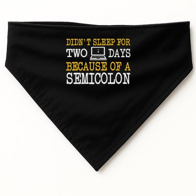 Programmer Computer Software Engineer Web Developer Coder USA-Made Doggie Bandana