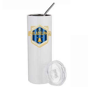 PHILADELPHIA  City Shield Badge  DESIGNER EDITION  Stainless Steel Tumbler