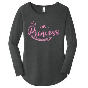 Princess cute sweet Women's Perfect Tri Tunic Long Sleeve Shirt