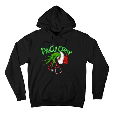 Pacu Crew Stethoscope Christmas Xmas Nurse Nursing Pajamas Hoodie