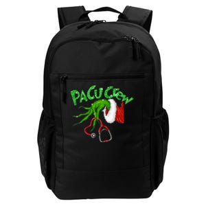 Pacu Crew Stethoscope Christmas Xmas Nurse Nursing Pajamas Daily Commute Backpack