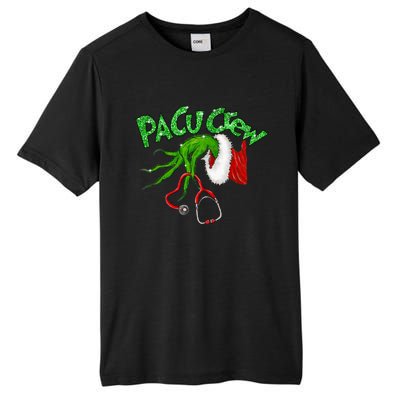 Pacu Crew Stethoscope Christmas Xmas Nurse Nursing Pajamas Tall Fusion ChromaSoft Performance T-Shirt