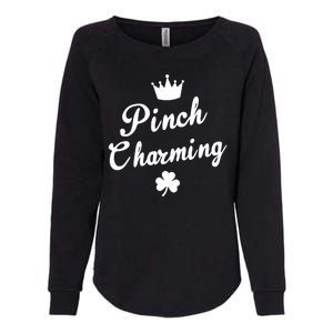 Pinch Charming St Patricks Day Womens California Wash Sweatshirt