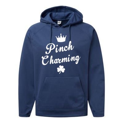 Pinch Charming St Patricks Day Performance Fleece Hoodie