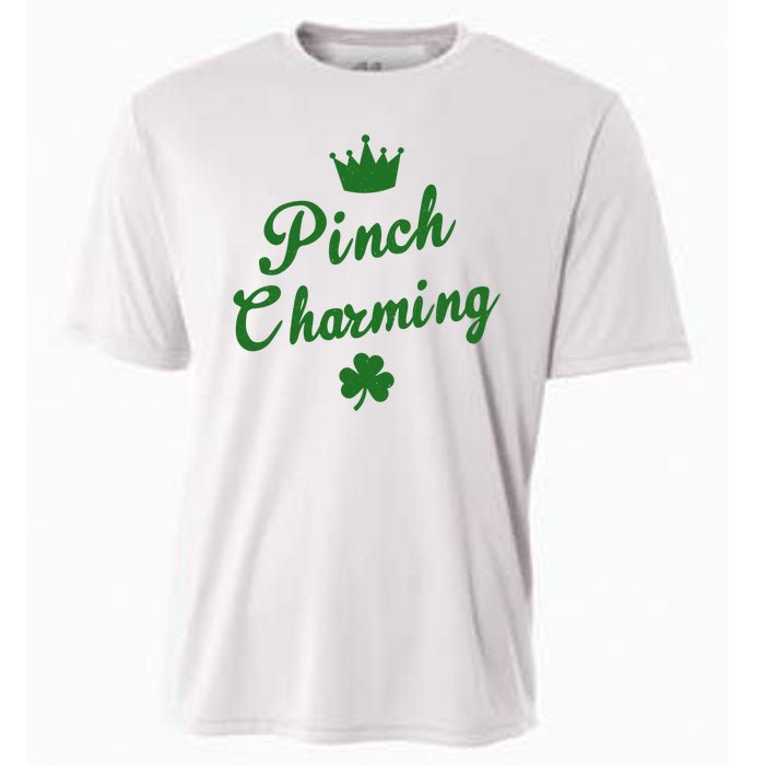 Pinch Charming St Patricks Day Cooling Performance Crew T-Shirt