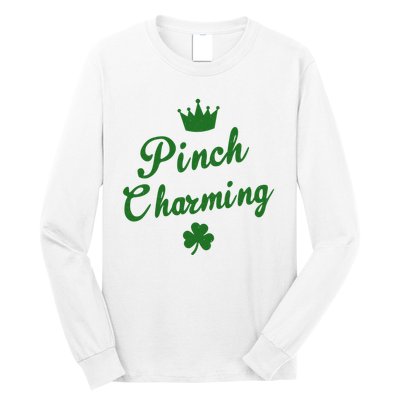 Pinch Charming St Patricks Day Long Sleeve Shirt