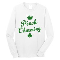 Pinch Charming St Patricks Day Long Sleeve Shirt