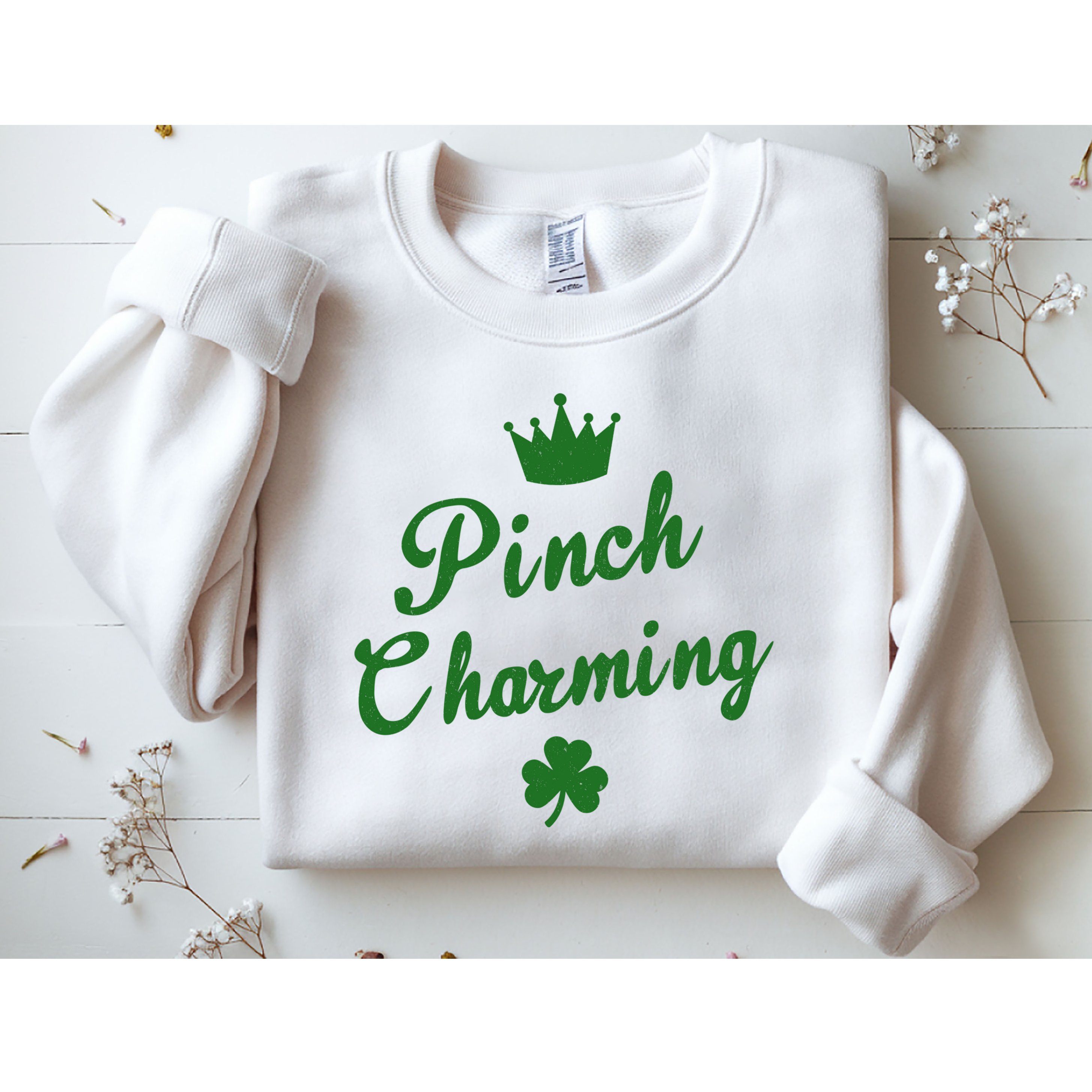 Pinch Charming St Patricks Day Sweatshirt