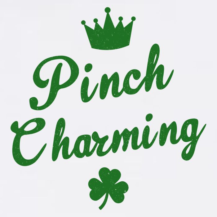 Pinch Charming St Patricks Day V-Neck T-Shirt