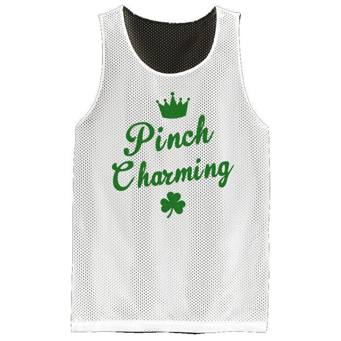 Pinch Charming St Patricks Day Mesh Reversible Basketball Jersey Tank