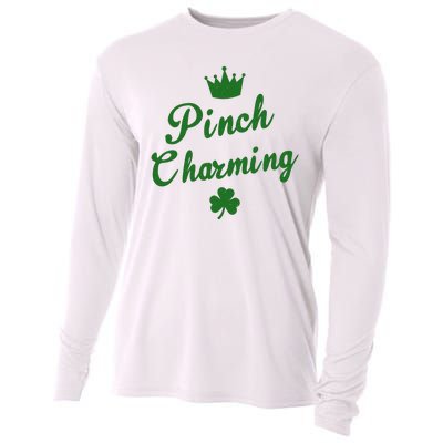 Pinch Charming St Patricks Day Cooling Performance Long Sleeve Crew