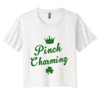 Pinch Charming St Patricks Day Crop Top